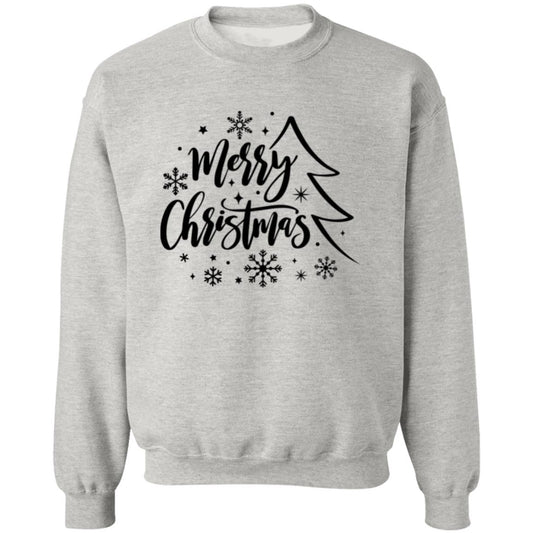 Merry Christmas Crewneck Sweatshirt 8 oz (Closeout)