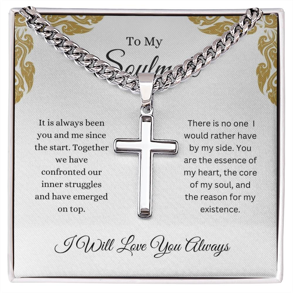 Soulmate Artisan Cross Necklace